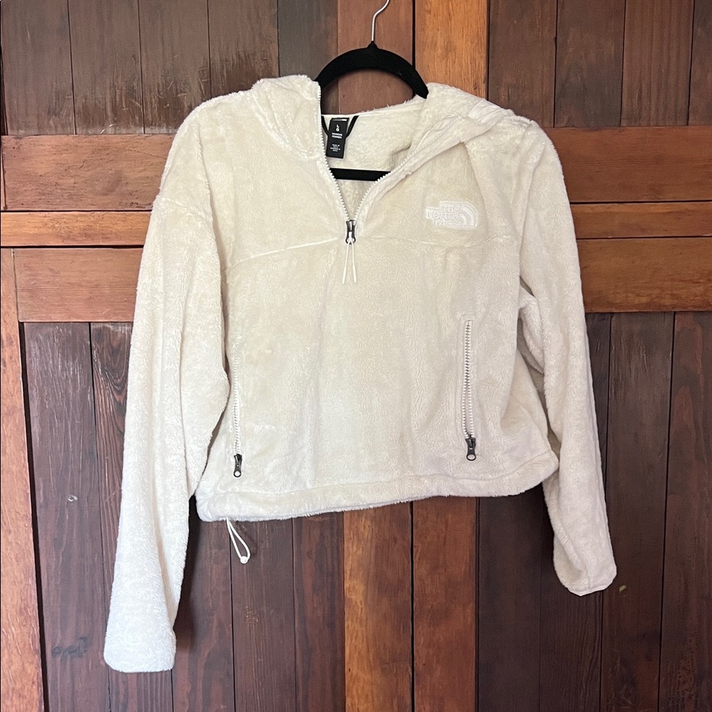 The North Face Off-White Fleece Hoodie